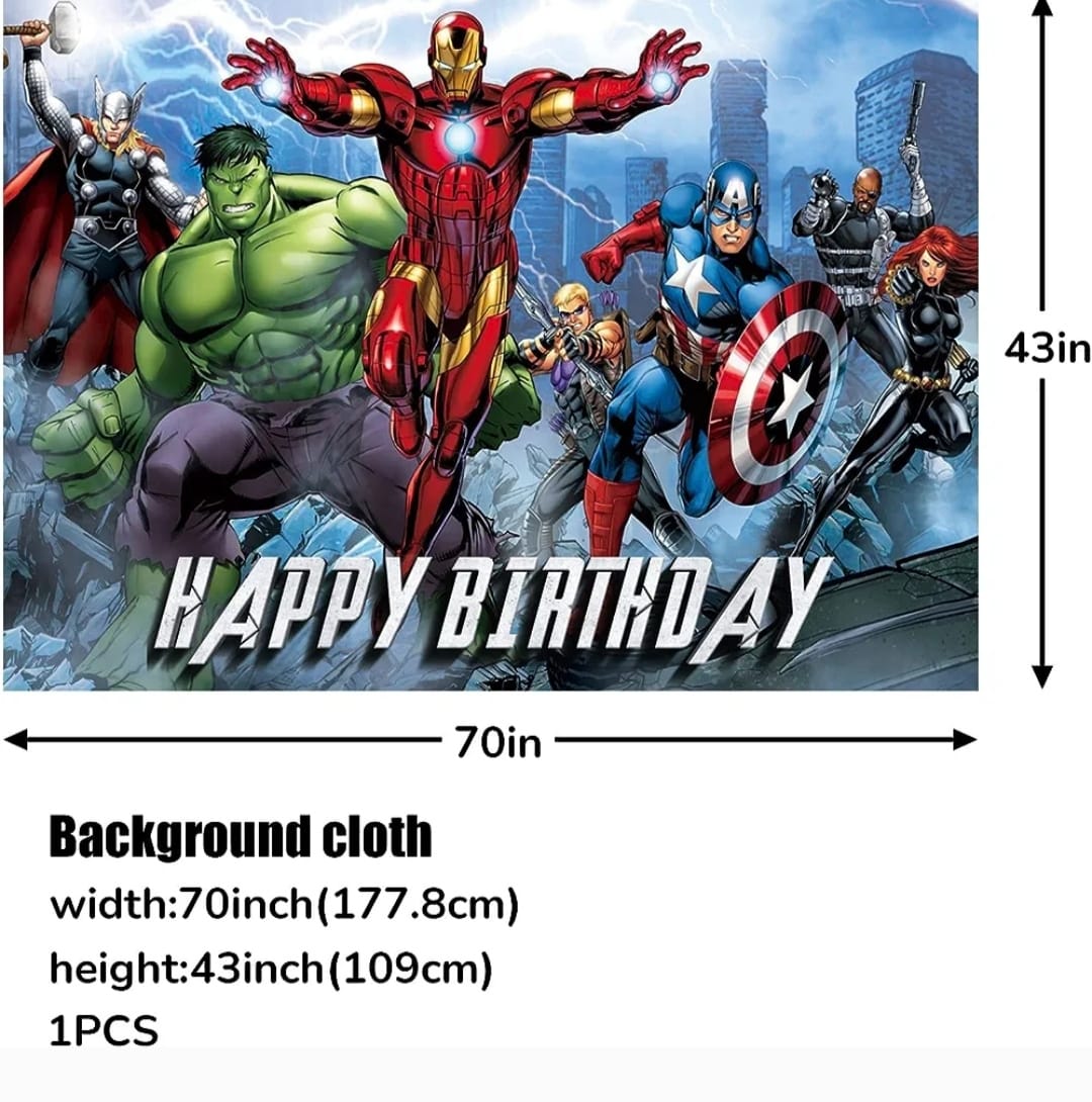 Pack décoration Avenger