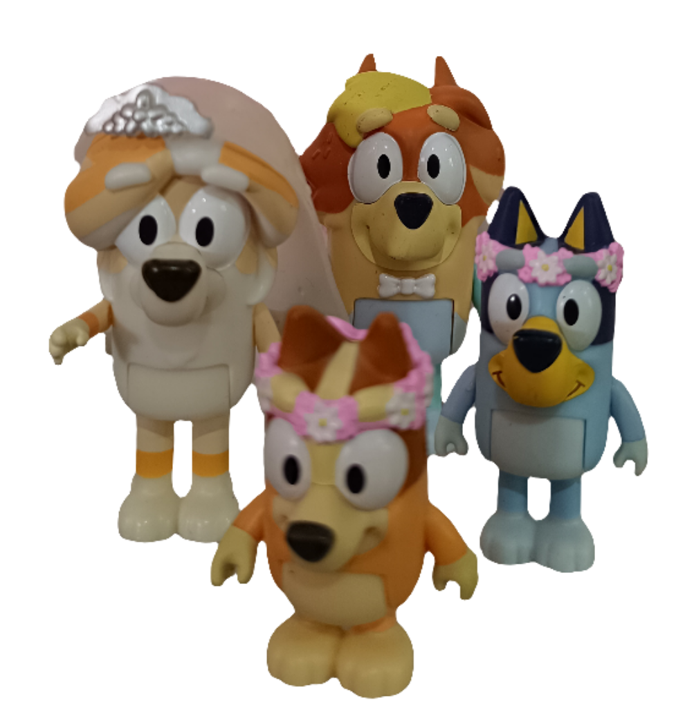 Ensemble Figurines bluey