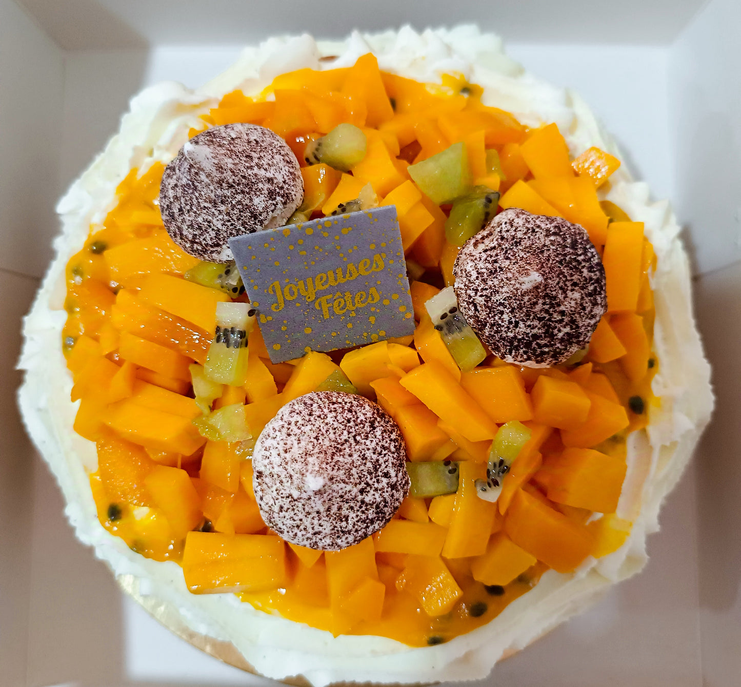 Sweet Cake Mangue passion pour 6-8 personnes