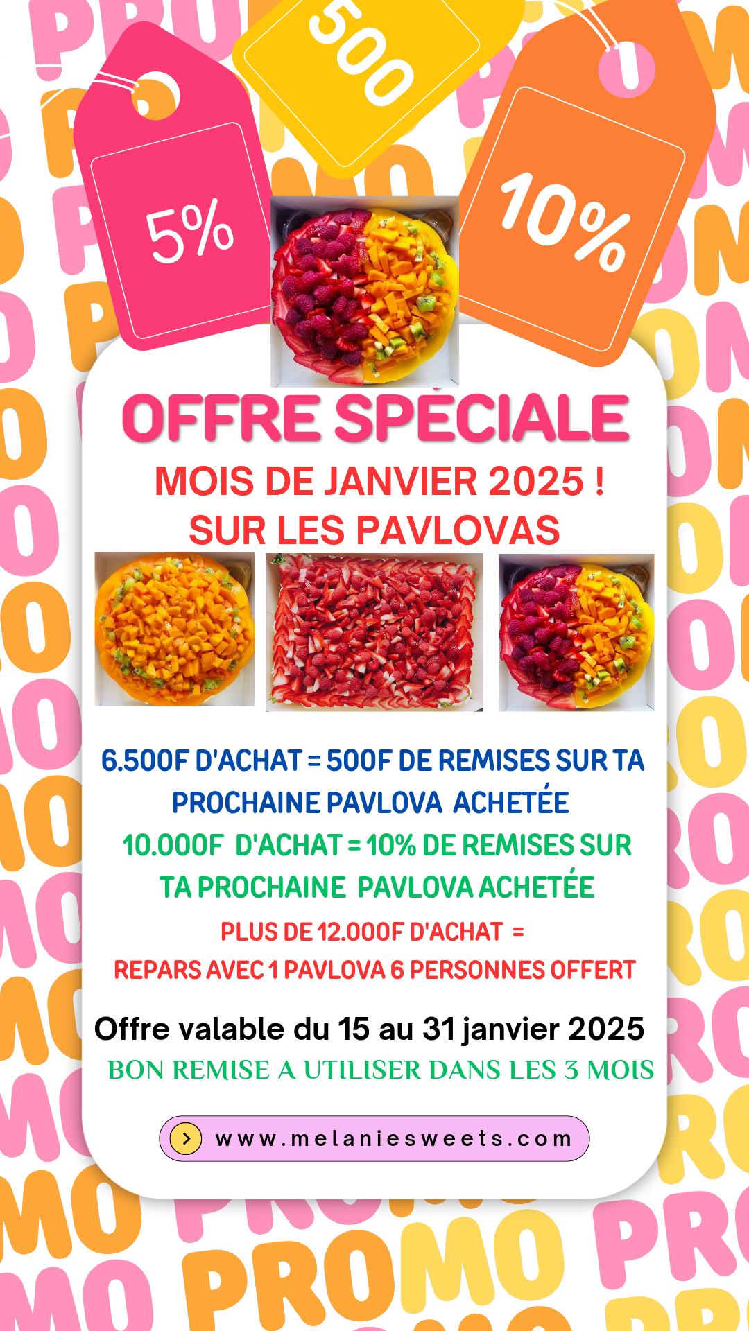 OFFRE SPÉCIALE JANVIER 2025