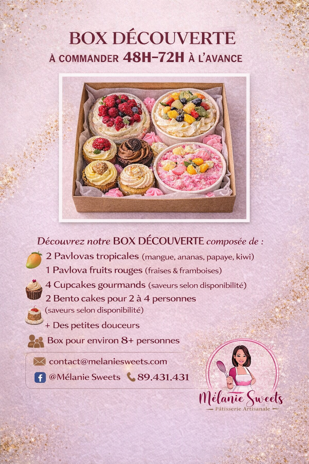 🍰✨ Box découverte – Mélanie Sweets ✨🍰