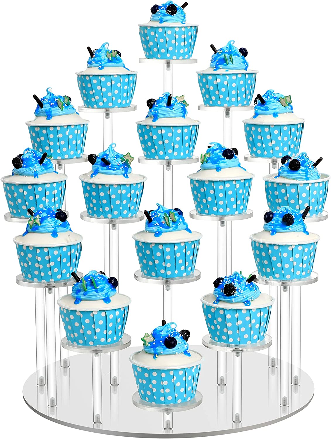 A VENDRE SUPPORT A CUPCAKES ACRYLIQUE NEUF