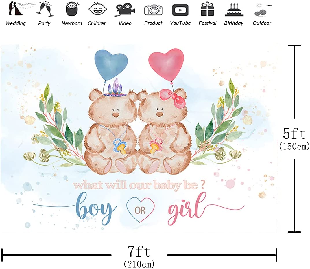 Toile Gender Reveal Ours
