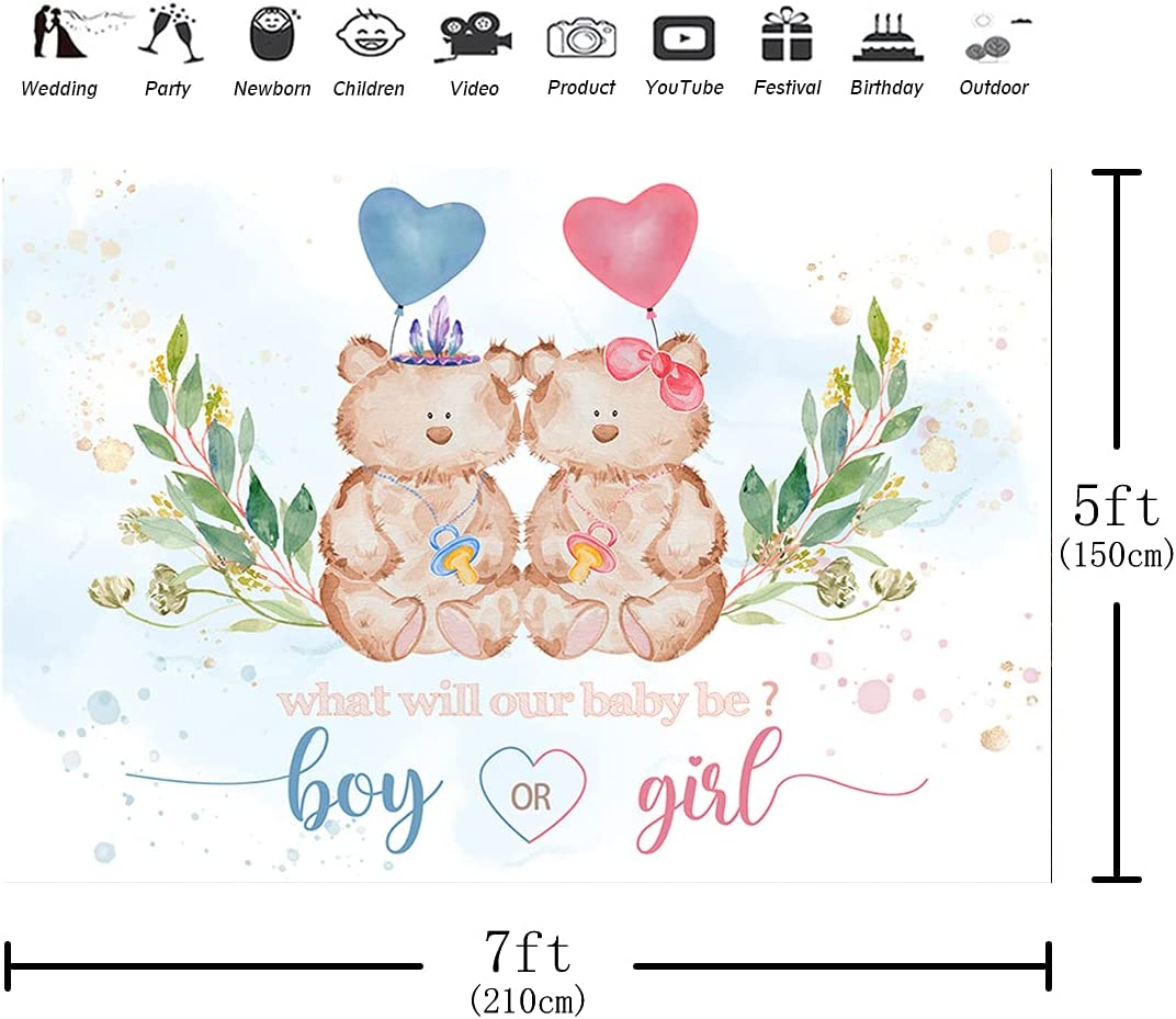 Toile Gender Reveal Ours