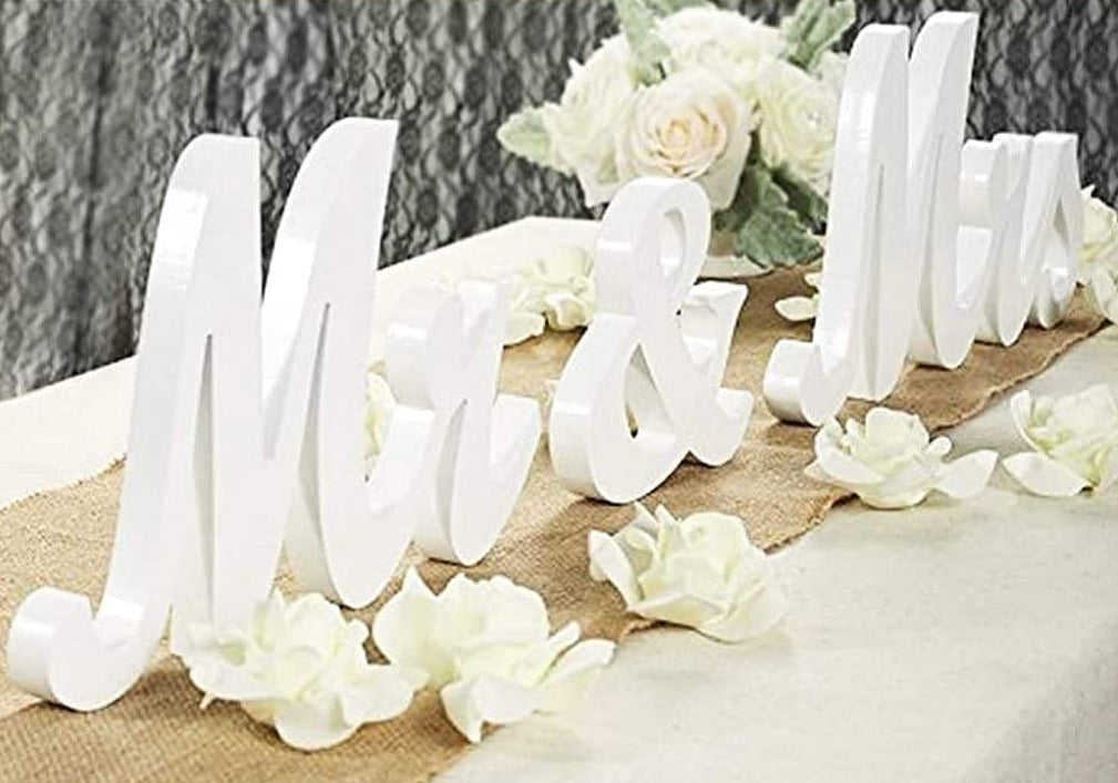 A VENDRE MR & MRS - DECORATION DE MARIAGE